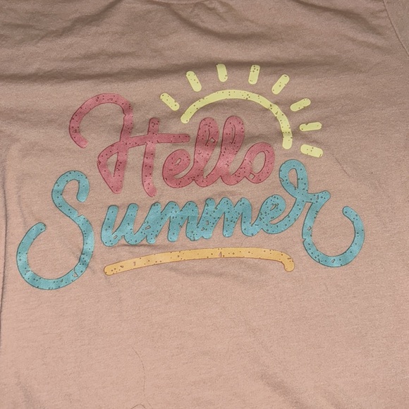 Hello summer tee - Picture 2 of 2
